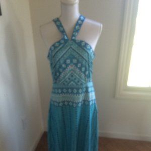 Maxi Teal Dress Size Medium